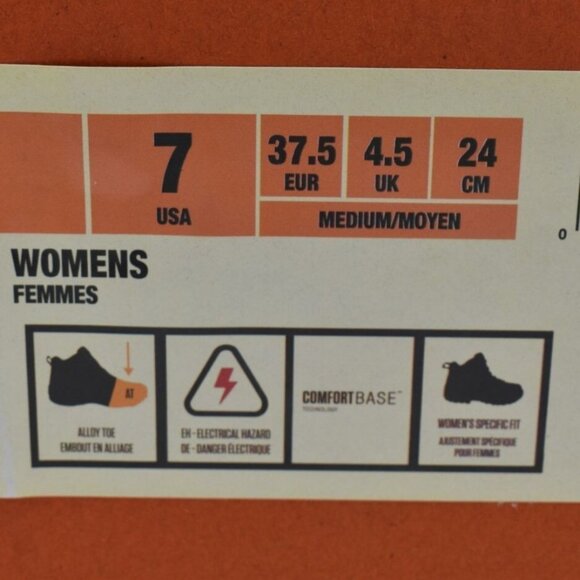 Merrell Womens Size 7 Siren AT Alloy Safety Toe Charcoal Paloma Shoes - Picture 11 of 11